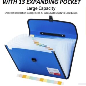 A4 Expanding File With Hand Carrier