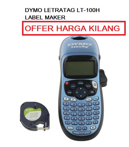 dymo letratag lt-100h label maker