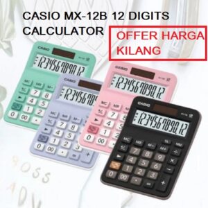 MX-12B 12 DIGITS CALCULATOR