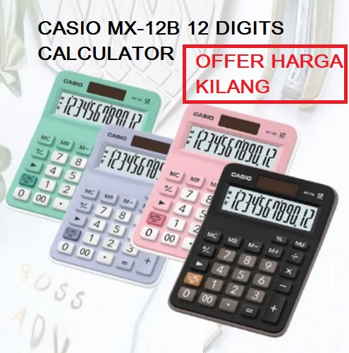 MX-12B 12 DIGITS CALCULATOR
