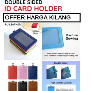 PU LEATHER ID CARD HOLDER