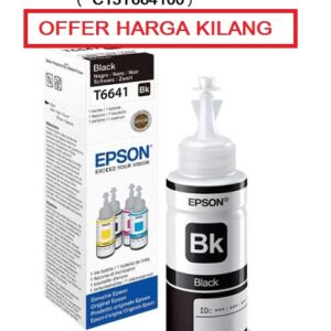 T6641 Black Ink Bottle (C13T664100)